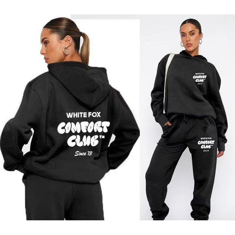 Custom Design Warm Two Piece Sport Women Tracksuits