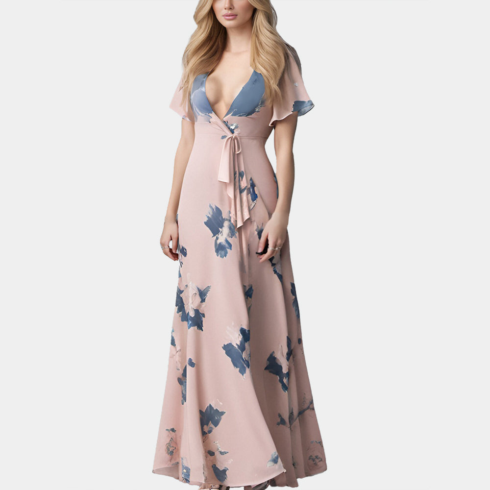 Original breathable elegant maxi summer long dresses