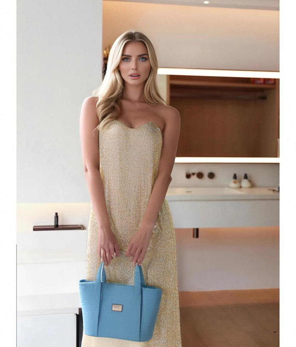 Off shoulder sexy tube long dress