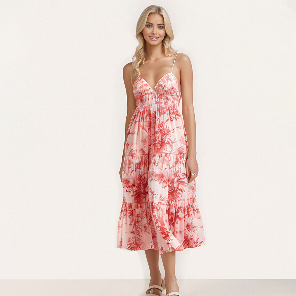 Hot selling Summer daily casual long Dress
