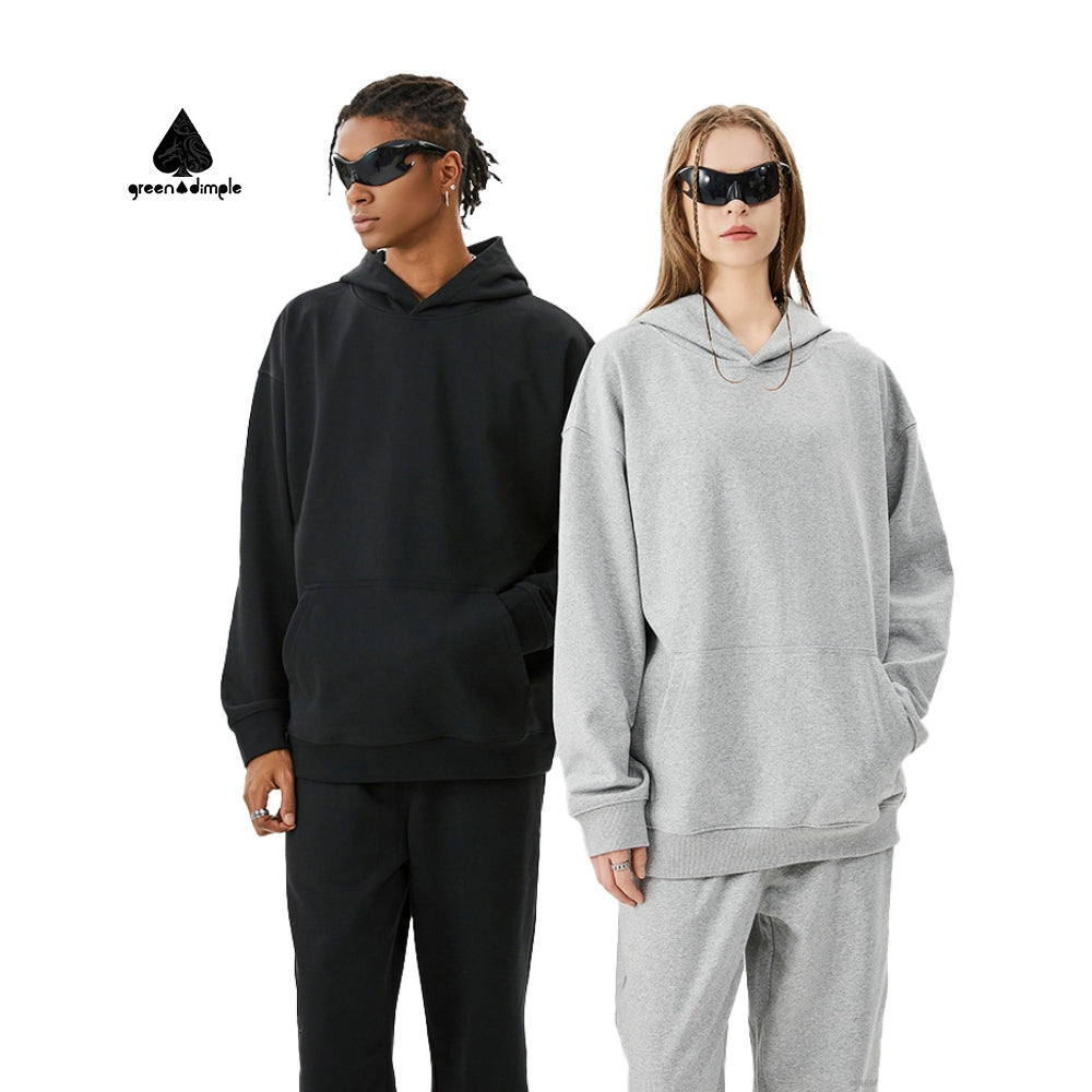 High Quality Unisex 400G Heavyweight Cotton Streetwear Athletic Hoodie