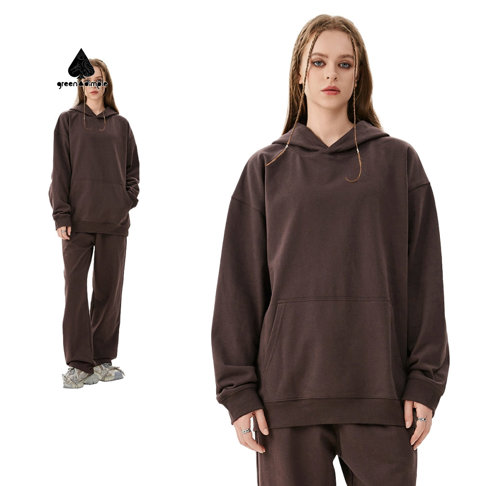 High Quality Unisex 400G Heavyweight Cotton Streetwear Athletic Hoodie