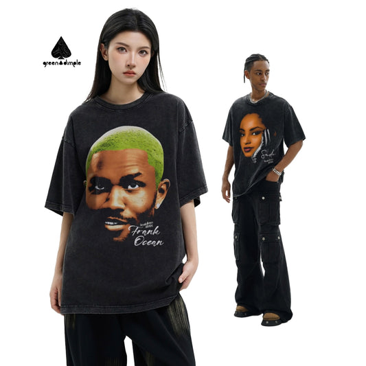 Dtg Print Streetwear Graphic Tees Blank Plus Size T-Shirt