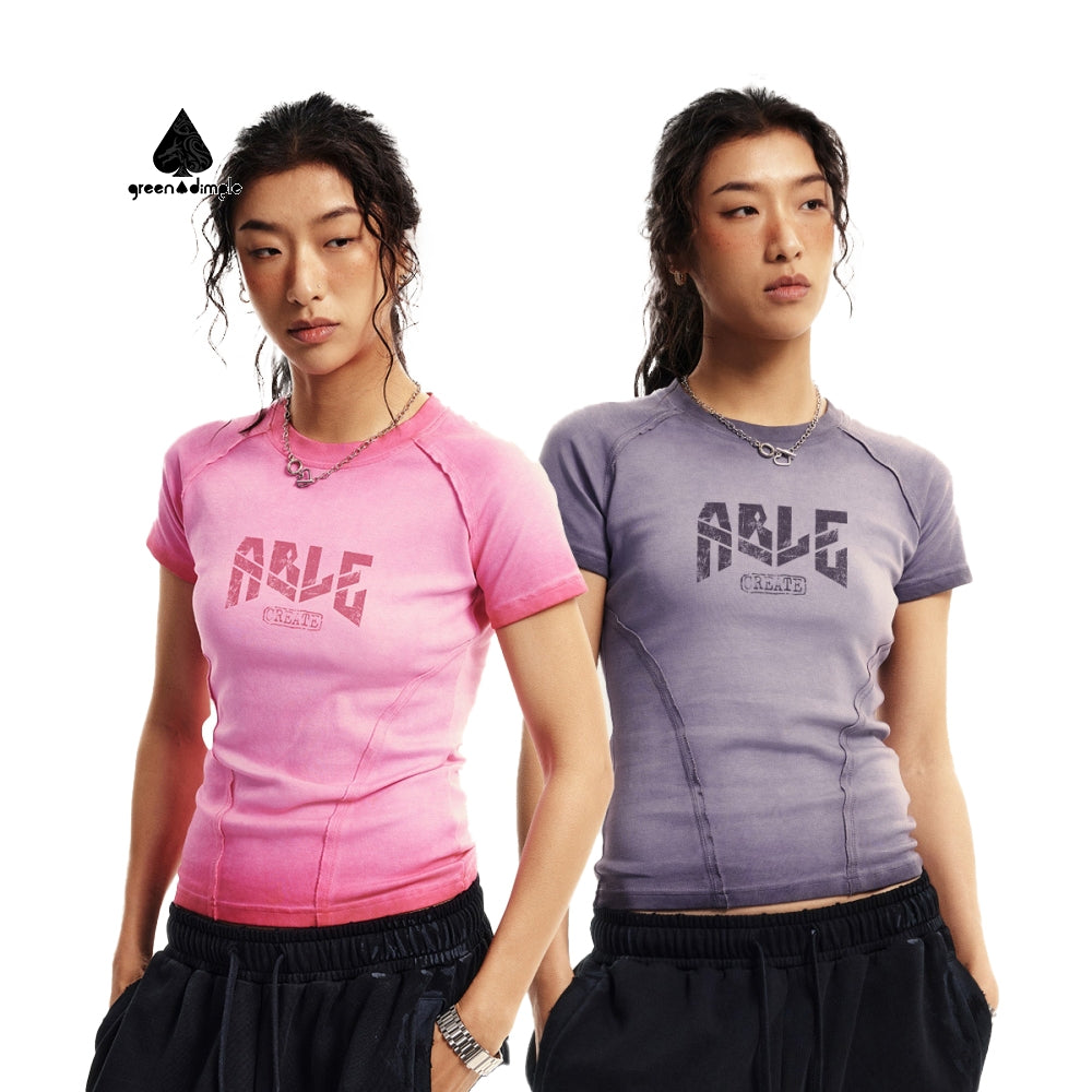 High-quality Washing Tight Fitting Women's T-shirts