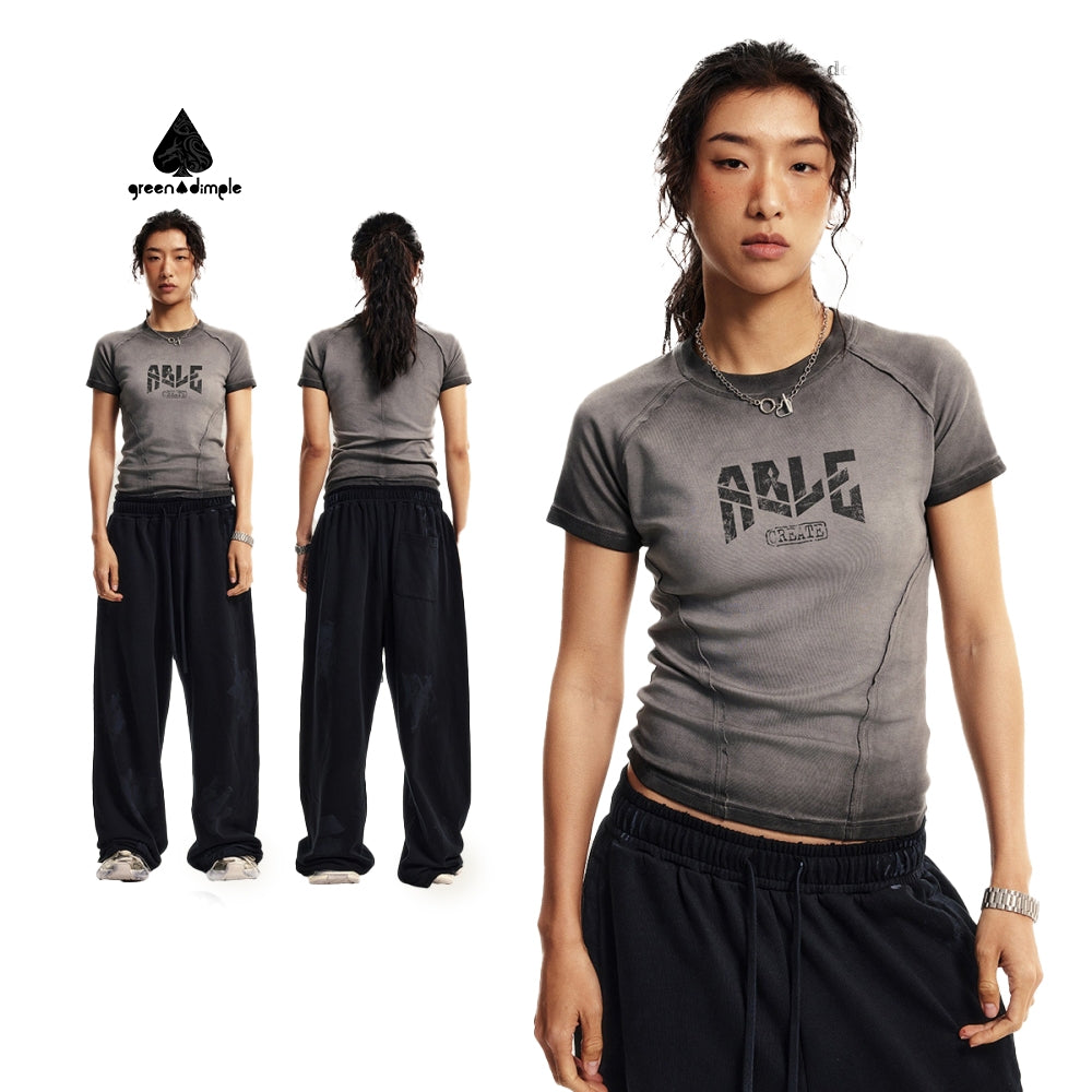 High-quality Washing Tight Fitting Women's T-shirts