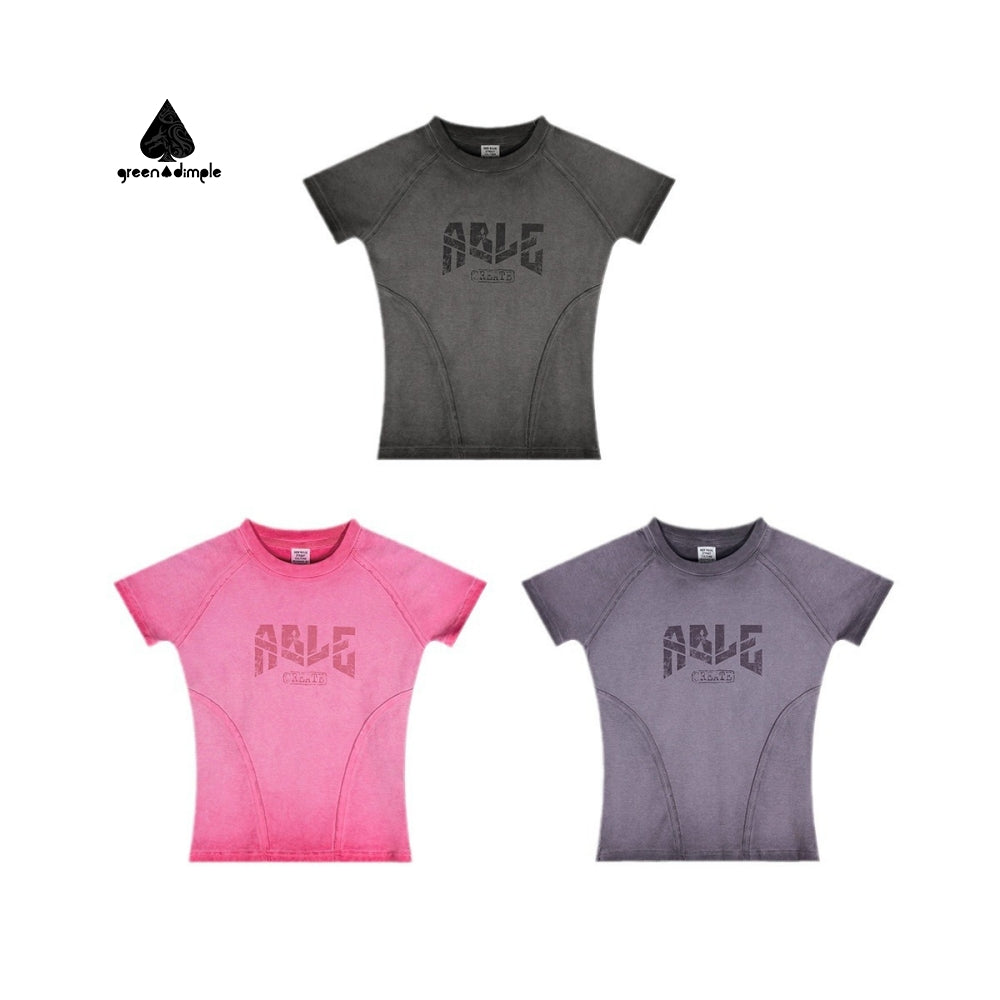 High-quality Washing Tight Fitting Women's T-shirts