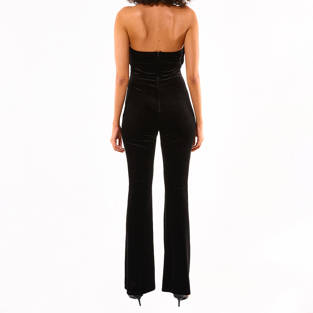 Customize design OEM ODM Sequin bodycon fashion club wear party jumpsuit