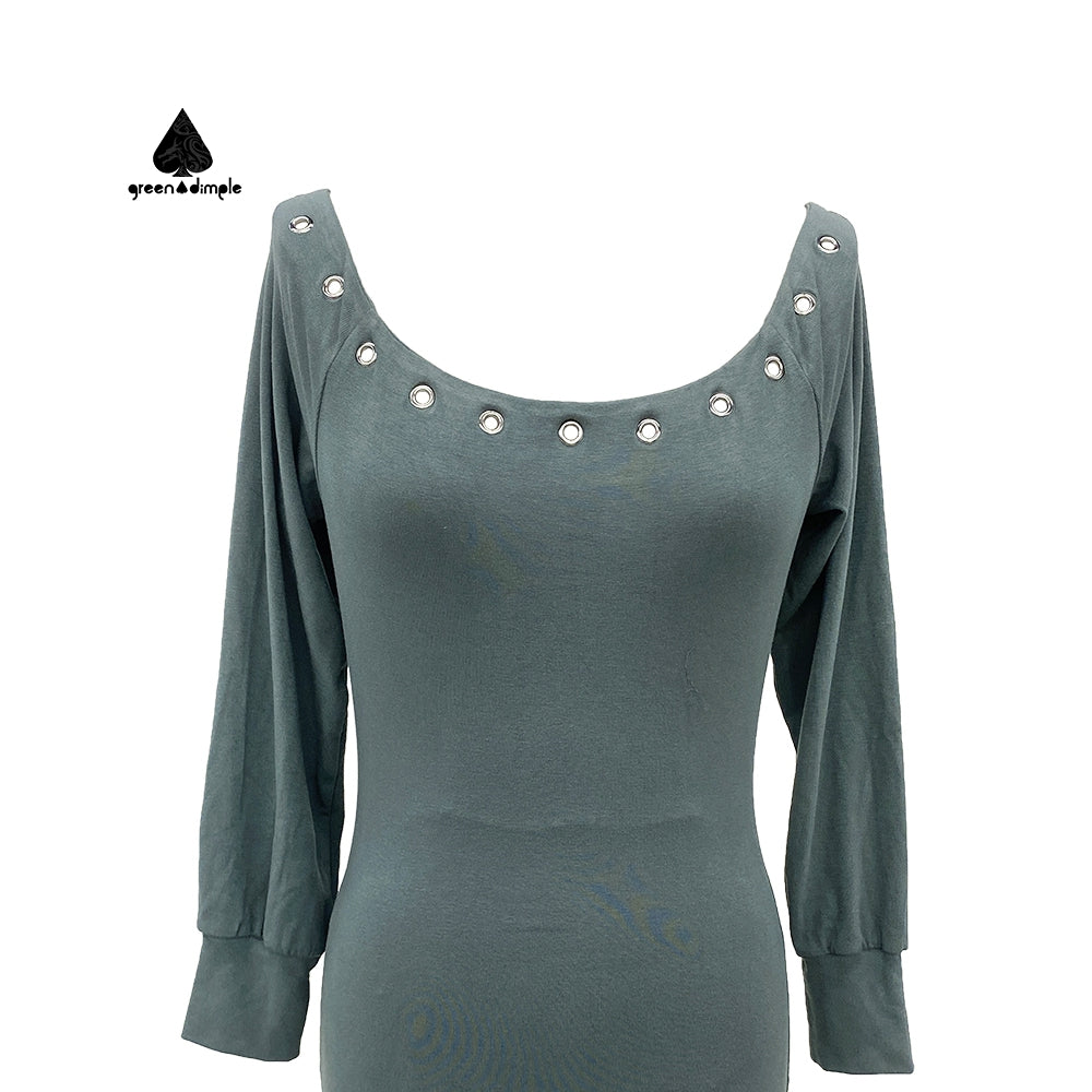 Lightweight breathable soft and loose elastic short dress