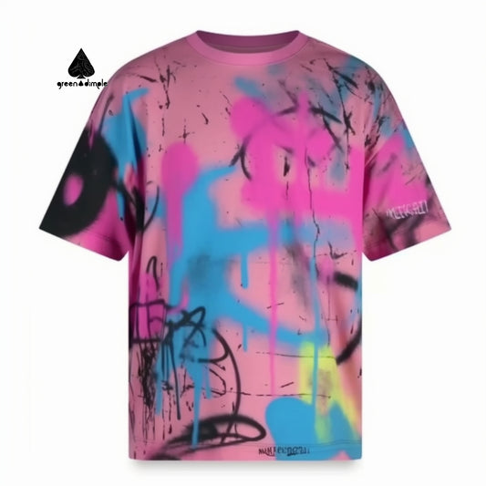 Custom sublimation full printed raphic design 100% Cotton casual Tshirts