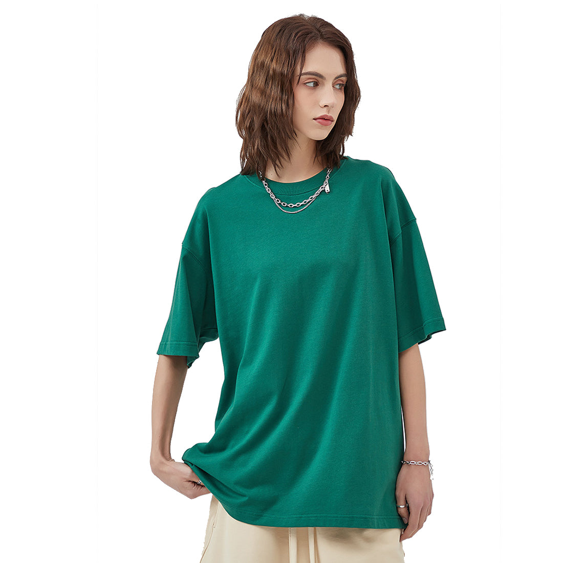 Design high quality pure Cotton women fashion Tshirt