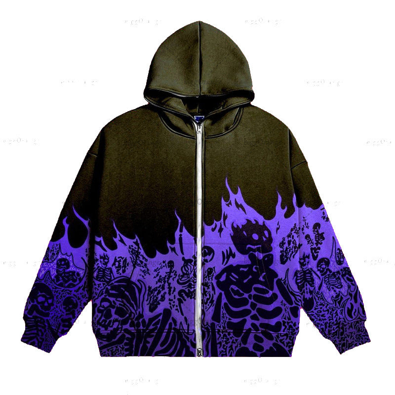 Autumn and winter Heavyweight Custom Logo Printed Y2K style Thick Hoodies