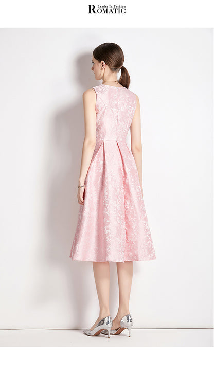 Women's Floral Pattern a Line Elegant Casual Party Dresses