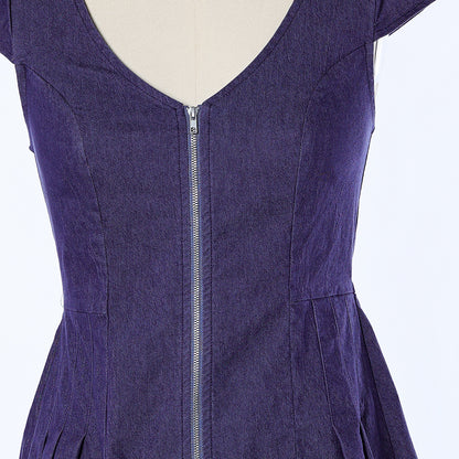 Dres-Like Women's Denim Casual Denim Jumpsuit