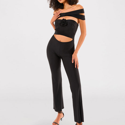 Khloe Snatched Jumpsuit - Black