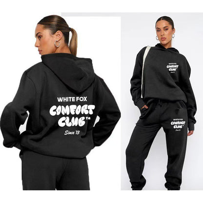 Custom Design Warm Two Piece Sport Women Tracksuits