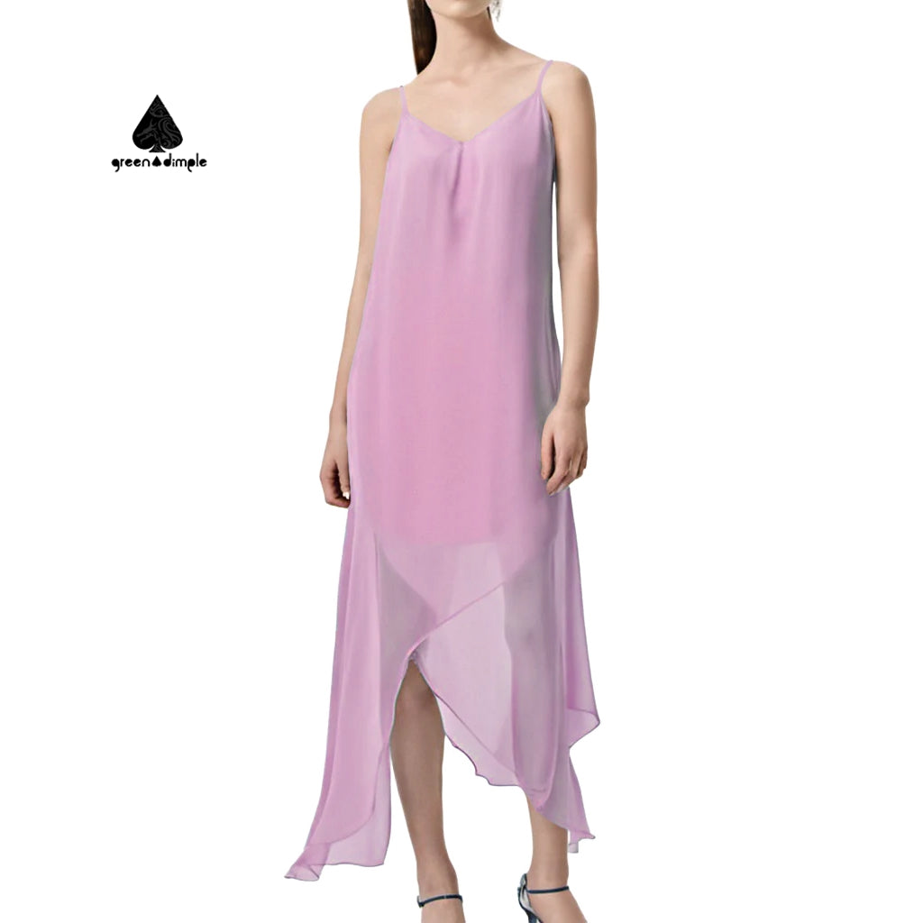 Summer backless chiffon women loose casual dresses