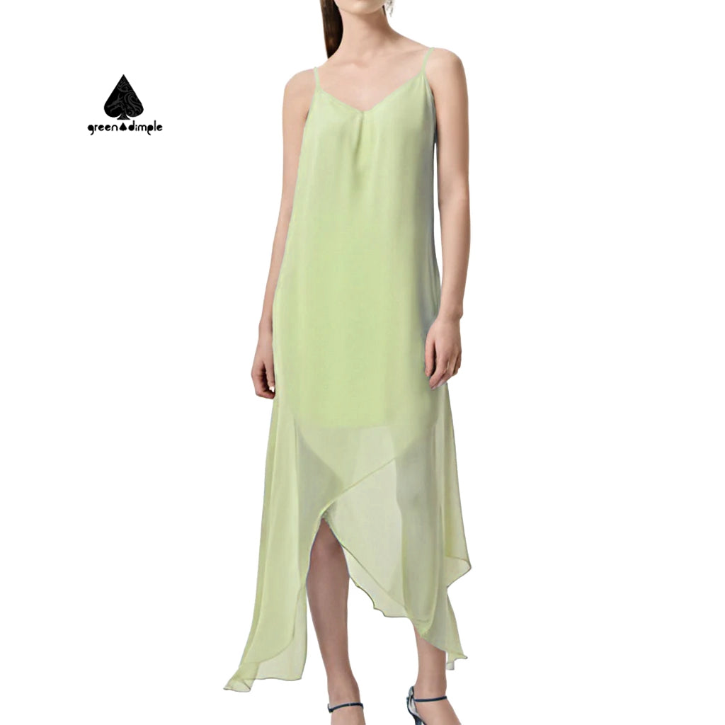 Summer backless chiffon women loose casual dresses