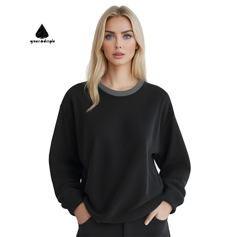 Unisex Fleece Heavyweight Oversized Crewneck Sweatshirts