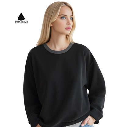 Unisex Fleece Heavyweight Oversized Crewneck Sweatshirts