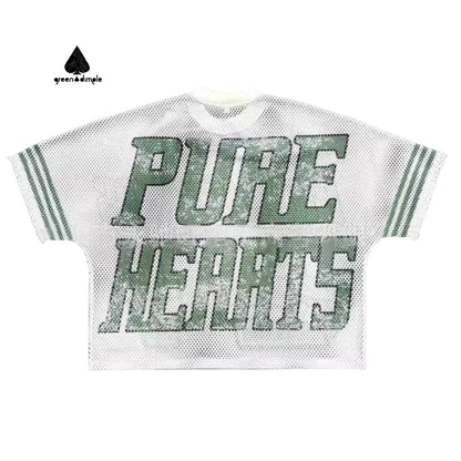 Streetwear Oversized Boxy Women Soccer T-shirt