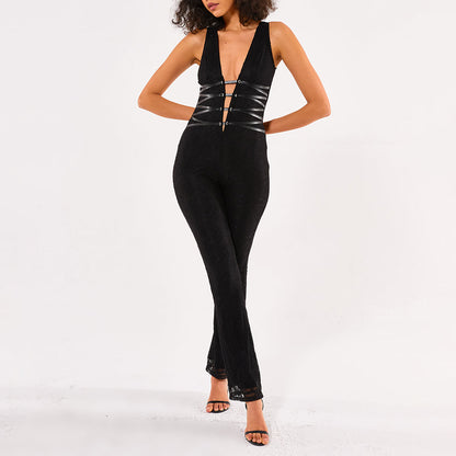 Ramsey Jumpsuit - Black.