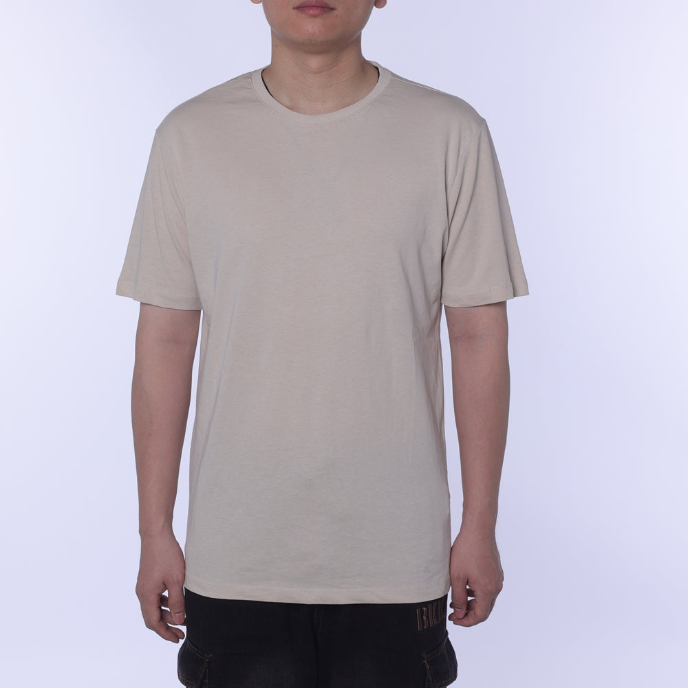 100% Cotton High Quality Men's Tshirt Euro Size Solid Color T-shirts